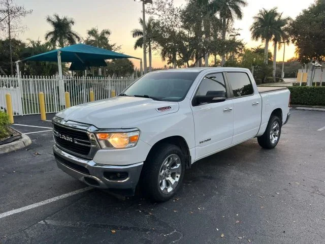 2019 Ram 1500 Crew Cab  1500 Crew Cab in front of Clock Tower Mall Used car business